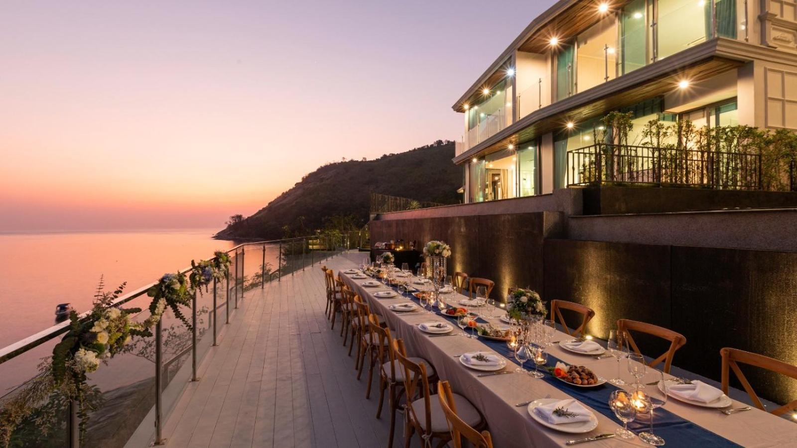 Villa Thousand Cliffs Nai Harn Exteriér fotografie